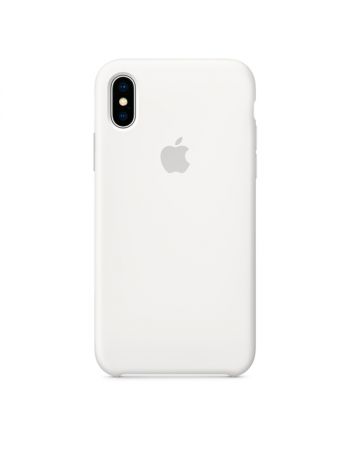 Чехол для iPhone Apple iPhone X Silicone Case White 